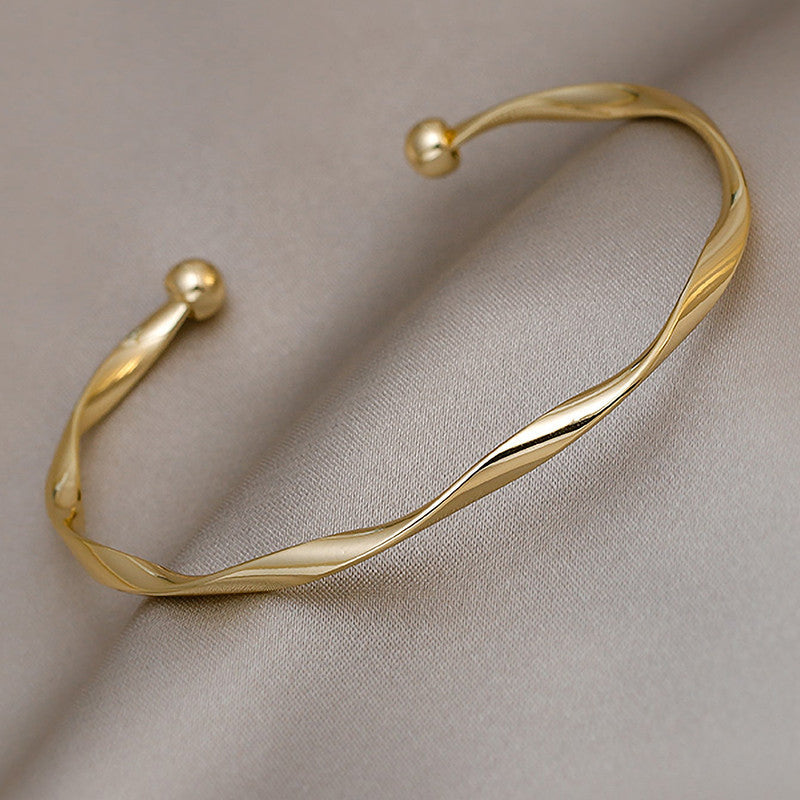 PULSEIRA BRACELETE BANHADA EM OURO 18K