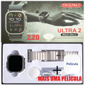 Relógio Inteligente Ultra 9 2024: 2.2" Tela 49mm, Bússola, Série 9