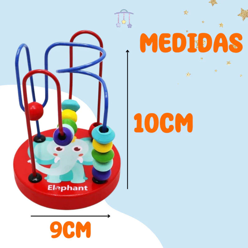 Kit Educativo Montessori em Madeira com Xilofone e Torre Infantil