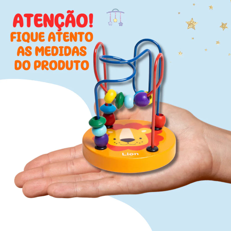 Kit Educativo Montessori em Madeira com Xilofone e Torre Infantil